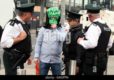 Ulster Volunteer Force-Testversion Stockfoto