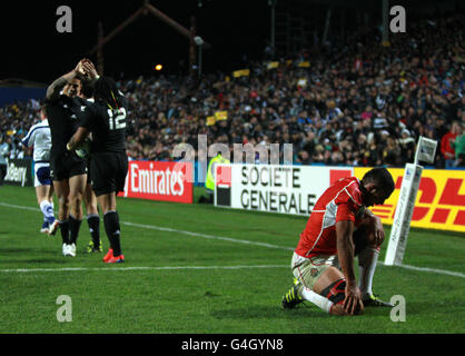 Rugby-Union - Neuseeland Rugby World Cup 2011 - Pool A - V Japan - Waikato Stadium Stockfoto