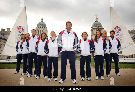 Olympia - Team GB Sailing Team Ankündigung - Old Royal Naval College Stockfoto