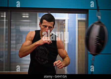 Boxen - Carl Froch Training - English Institute of Sport Stockfoto