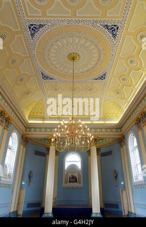 Festsaal im Rathaus, Newark-on-Trent, Nottinghamshire, England York Architekten John Carr Stockfoto