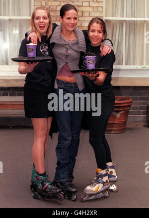 SOPHIE ANDERTON / SOHO SCHULE ANSPRECHEN Stockfoto