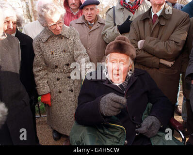 Nachruf Herrn Soper Stockfoto