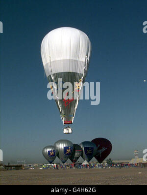 Luftballon 1 Stockfoto