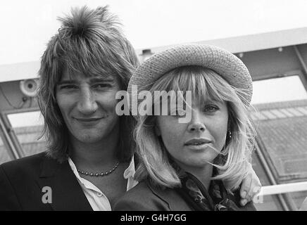 SHOWBIZ-Stewart/Ekland-Datei Stockfoto