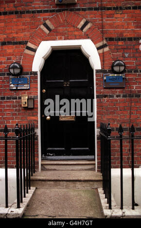 PA NEWS FOTO 7/1/99 BÜROS VON 'QUENTIN BELL' P.R. UNTERNEHMEN IN DER ENDELL STREET 22, LONDON Stockfoto