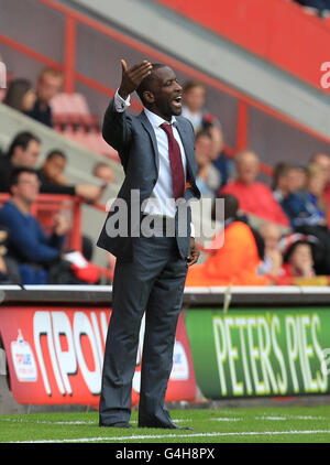Fußball - Npower Football League One - Charlton Athletic V Exeter City - The Valley Stockfoto