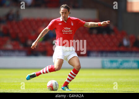 Fußball - npower Football League Championship - Nottingham Forest gegen West Ham United - City Ground. Jonathan Greening, Nottingham Forest Stockfoto