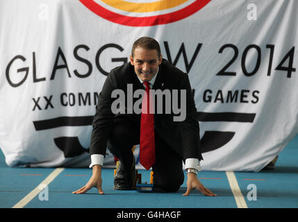 David Grevemberg der Glasgow 2014 Chief Executive am Scotstoun Leisure Center während einer Glasgow 2014 Sponsoring-Anounement im Scotstoun Stadium, Glasgow. Stockfoto