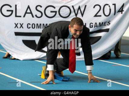 David Grevemberg der Glasgow 2014 Chief Executive am Scotstoun Leisure Center während einer Glasgow 2014 Sponsoring-Anounement im Scotstoun Stadium, Glasgow. Stockfoto