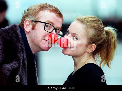 Evans & Geri: Comic-Appeal Stockfoto