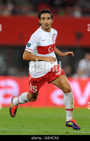 Fußball - UEFA Euro 2012 - Qualifikation - Gruppe A - Österreich - Türkei - Ernst Happel Stadion. Mehmet Topal, Türkei Stockfoto