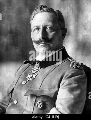 KAISER WILHELM II: 1913 Stockfoto