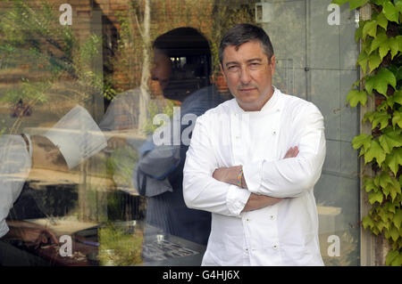 Joan Roca, Küchenchef im Restaurant El Celler de Can Roca in Girona, Katalonien, Spanien. Stockfoto