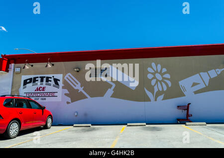 Pete es ACE Hardware in Castro Valley in Kalifornien Stockfoto