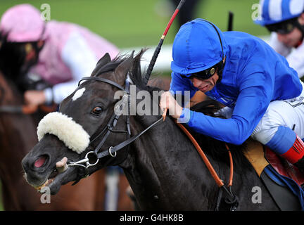 Pferderennen Sie - Ladbrokes St. Leger Festival 2011 - Willkommen bei Yorkshire Eröffnungstag - Doncaster Racecourse Stockfoto