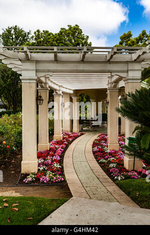 Die William Wrigley Mansion in Pasadena Kalifornien jetzt das Tournament of Roses-Haus Stockfoto