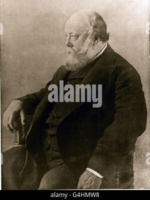 Ein Porträt von Robert Arthur Talbot Gascoyne Cecil, dem dritten Marquis von Salisbury, aus dem Jahr 1900. Robert Cecil wurde am 3. Februar 1830 in Hatfield geboren. Stockfoto