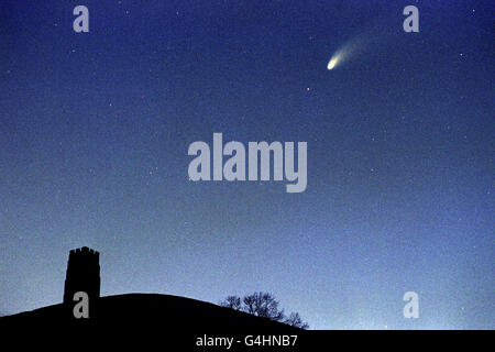 Gebäude und Wahrzeichen - Glastonbury Tor - Somerset Stockfoto