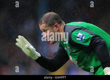 Fußball - Barclays Premier League - Blackburn Rovers gegen Arsenal - Ewood Park. Paul Robinson, Blackburn Rovers Stockfoto