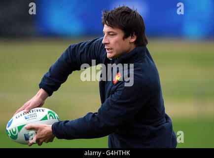 Rugby-Union - Rugby World Cup 2011 - Pool A - Neuseeland / Frankreich - Frankreich Trainingseinheit - Takapuna Rugby Club Stockfoto