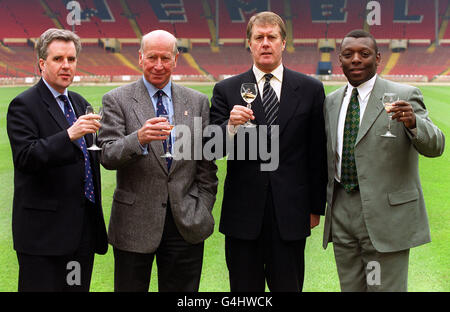 Wembley-Verkauf/Gruppenbild Stockfoto