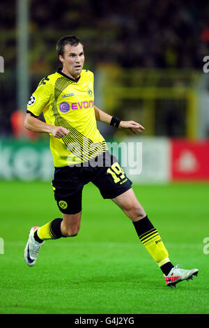 Fußball - UEFA Champions League - Gruppe F - Borussia Dortmund / Arsenal - Signal Iduna Park. Kevin Grosskreutz, Borussia Dortmund Stockfoto