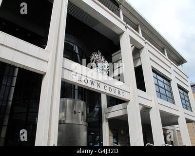 Außenansicht des Kingston Crown Court. (Kingston upon Thames). Stockfoto