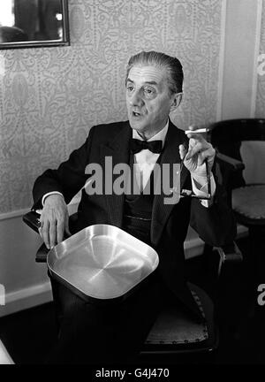 DIRIGENT SIR JOHN BARBIROLLI Stockfoto