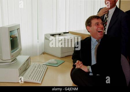 Duke of York lacht/Webseite Stockfoto