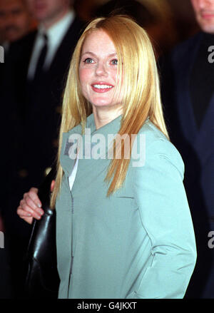 Geri Halliwell bei der Ankunft im Londoner Royal Lancaster Hotel für das Capital FM 1999 London Awards Lunch 95.8. Stockfoto