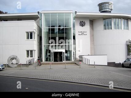 Crown Court Lager Stockfoto