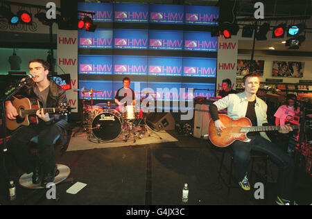 Stereophonics spielen HMV gig Stockfoto