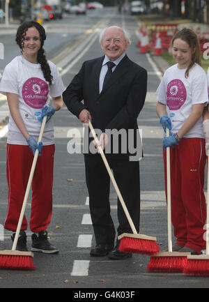 Irische Präsidentschaftswahl Stockfoto