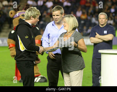 Rugby-Union - RaboDirect PRO 12 - Edinburgh Rugby V Munster Rugby - Murrayfield Stockfoto