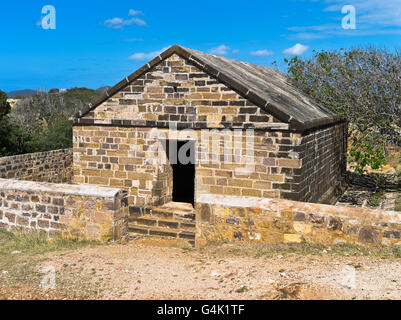 dh Shirley Heights ANTIGUA CARIBBEAN Marine Munition Gebäude Stockfoto