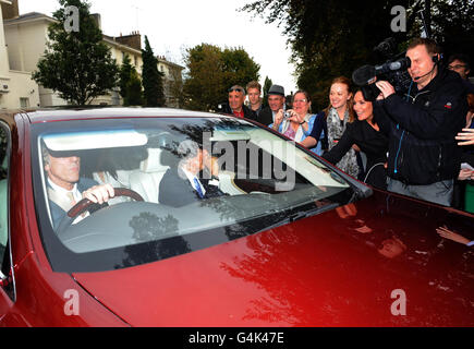 Paul McCartney-Hochzeit Stockfoto