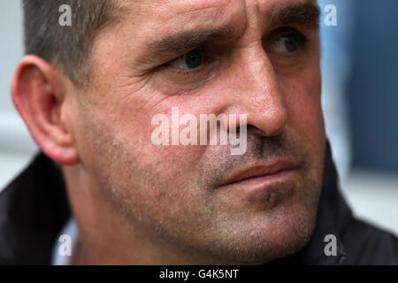 Soccer - npower Football League One - Notts County / Hartlepool United - Meadow Lane. Martin Allen, Manager von Notts County Stockfoto