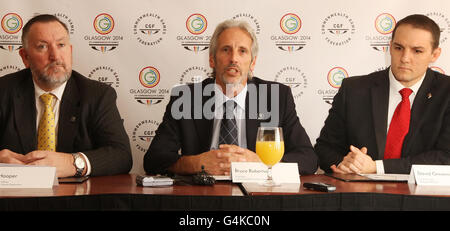 Sport - Spiele 2014 Glasgow Commonwealth Inspektion Pressekonferenz - Radisson Blu Stockfoto