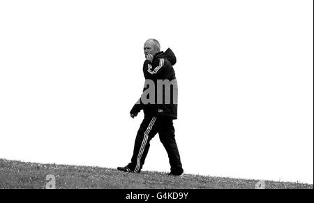 Rugby-Union - Rugby World Cup 2011 - Halbfinale-Finale - Australien V Neuseeland - New Zealand Training - Trusts Stadion Stockfoto