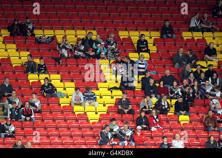 Rugby-Union - Aviva Premiership - Sarazenen V Newcastle Falcons - Vicarage Road Stockfoto