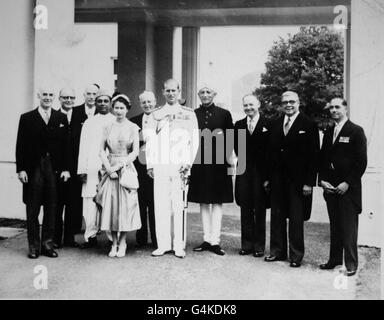 Royalty - Königin Elizabeth II Commonwealth Tour - Australien Stockfoto