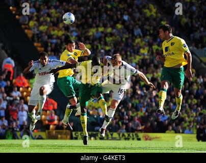 Fußball - Barclays Premier League - Norwich City V Swansea City - Carrow Road Stockfoto