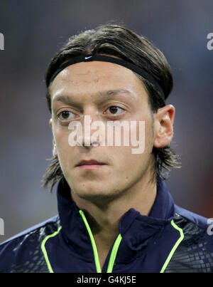 Fußball - UEFA Champions League - Gruppe D - Real Madrid / Olympique Lyonnais - Santiago Bernabeu. Mesut Ozil, Real Madrid Stockfoto