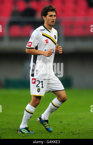 Fußball - Französische Ligue 1 - Valenciennes / Sochaux - Stade du Hennegau. Vincent Nogueira, Sochaux Stockfoto