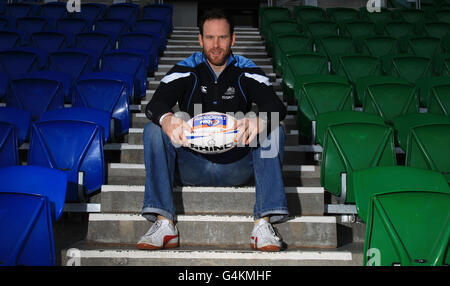 Rugby Union - Glasgow Warriors Pressekonferenz - Scotstoun Stadium. Graeme Morrison von Glasgow Warrior während der Pressekonferenz im Scotstoun Stadium, Glasgow. Stockfoto