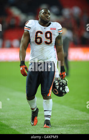 American Football - NFL - Tampa Bay Buccaneers V Chicago Bears - Wembley-Stadion Stockfoto