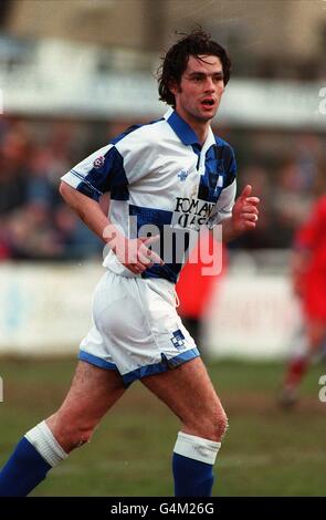 Fußball - Endsleigh League Division Two - Bristol Rovers gegen Hull City. Justin Skinner, Bristol Rovers Stockfoto