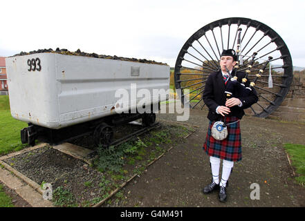 Bowhill Zechen Denkmal Stockfoto