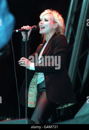 Strickjacken/Nina/Glastonbury Stockfoto